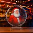 Missyou 3D HologramFan,7.9" 3D Hologramfan Projector Holographic Christmas Tree Advertising Display with Cover, Video Library and Remote and Speaker for Business Store Signs,Bar,Casino,Party