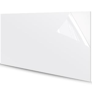 Wonderjune 24" x 48" x 1/8" White Acrylic Sheets Translucent White Cast Acrylic Plastic Sheet Cut to Size for DIY Craft Projects Display Cases Signs Sneeze Guard