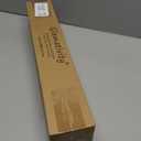 Glamativity Large 2 Pcs Gold Metal Wall Long Candle Holders Twisted Sconces Dcor, 22.5 x 2.4 Retro Chic Wall Sconces Candle Holder Decoration, Wall Mount Metal Candlestick Holder