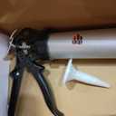 Professional Gun 600 Sausage Caulk Gun 20 oz. - Manual Polyurethane & Silicone Gun for Sausage Sealants - 18:1 Thrust Ratio Application Tool with Comfortable Grip