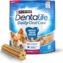 DentaLife Daily Oral Care Dog Treats for Small and Medium Dogs, Chewy Dental Treat to Freshen Breath and Fight Tartar, Chicken Flavor - 40 ct. Pouch (EXP 11/01/26)