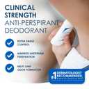 Vanicream Anti-Perspirant Deodorant for Sensitive Skin - 2.25 oz - Clinical-Strength Deodorant with 24-Hour Protection - Unscented