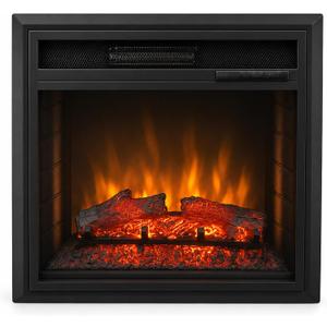 MEGAWISE 23-Inch Electric Fireplace Insert, 1400W Heater with Remote