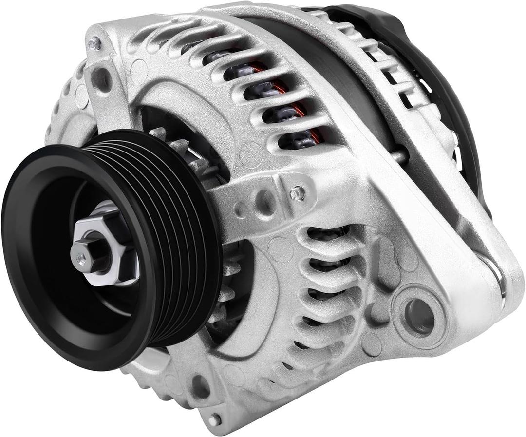 130A New Alternator Compatible with Honda Odyssey 2005-2007, Pilot 2005-2008, Ridgeline 2006-2008, for Acura MDX 2003-2006 3.5L, TL 2004-2008 - Replace 31100-RGL-A01 AND0339 11099