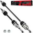 Torchbeam CV Axle Shaft Assembly Compatible with 2012 2013 2014 2015 2016 2017 Chevrolet Sonic, Front CV Axle 66-1519 66-1520