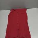 Saodimallsu Womens Sleeveless Sweater Vest Button Down Ribbed Knit Tank Top Scoop Neck Summer Trendy Vest Tops S