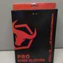 Iron Bull Strength Knee Sleeves for Powerlifting (7mm) - Weightlifting Knee Compression Sleeve for Squats - Knee Brace Support for Gym, Workout, Fitness (Medium)