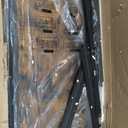 VASAGLE TV Stand for TV up to 70 Inches, TV Table, Entertainment Center, 3-Tier TV Console, Steel Frame, Industrial Style, for Living Room, Rustic Brown and Black ULTV095B01