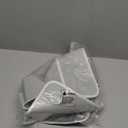 Bathtub Splash Guard, Kids Bathtub Splash Guard with 4 Mesh Pockets and 8 Suction Cups, Silicone Kids Bathtub Shelf Attach to Bath Tub, Baby Bath Toy Storage and Organizer, Bathtub Splash Guard (grey)