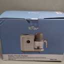 Bear Baby Food Maker with 18.5oz Dual-Layer Steam Baskets, OneStep Baby Food Processor Steamer Puree Blender Grinder Mills, Auto Cooking Grinding&Sterili-zing for Healthy Homemade Baby Food, BPA-Free (White)