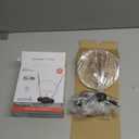 GE Traditional Rabbit Ears Indoor Black TV Antenna, 15 inch Extendable Dipoles and Circular Loop, Tabletop Antenna, Digital, HDTV Antenna, Smart TV Compatible, 4K 1080P VHF UHF, Compact Design, 33676 Rabbit Ear Antenna