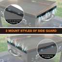 Upgraded Wind Guards for Blackstone 36 Griddle, Blackstone Griddle Accessories Fit for Black stone Grill, 5015 Magnetic Stainless Steel Wind Screens Protect Flame Hold Heat, Compatible with Hood