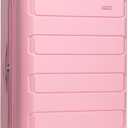 Traveler's Choice Pagosa Hardshell Expandable Luggage with Spinner Wheels, Pink, 26-Inch Medium
