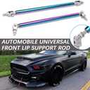 2PCS Adjustable Splitter Strut Rods, 6"-11" Front Lip Strut Rod Bumper Splitter Universal Tie Support Bars (Multicolor, 8"-11")