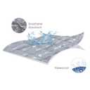 2 Pack Pack and Play Mattress Protector Sheets Fitted Waterproof Playard Mattress Pad Cover, Compatible with Graco Pack n Play & Dream On Me & Pamo Babe, Playpen/Playard Sheet, Arrow&Black, 39" x 27"