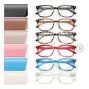 NOVIVON 6 Pack Reading Glasses for Women, Reading glasses men, Blue Light Blocking Readers, Computer eye glasses, Cheaters