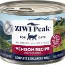 ZIWI Peak Wet Cat Food All Natural, High Protein, Grain Free, Limited Ingredient, with Superfoods (Venison, Case of 12, 6.5oz Cans) (EXP 10/29/28)