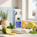 Natural Mediterranean Aqua Room Spray & Odor Eliminator  Fresh Marine Citrus Fragrance Mist That Helps Refresh Indoor Air, 16 oz  Made in USA by Mint Naturals