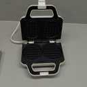 Double Mini Waffle Maker Machine, Chaffle Maker, Waflera Electrica, Small Waffle Iron for Waffles, Keto Chaffles, Hash Browns, Cookies, 4 Inch