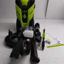 Electric Pressure Washer, 2.5 GPM Power Washer with 4 Quick Connect Nozzles, High Pressure Cleaning Machine with Foam Cannon for Cars/Fences/Driveways/Patios/Home Cleaning (Green)