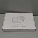 Leather Car Seat Gap Filler Organizer, Center Console Organizer with Card Slots for Car Suv Truck (Black, 1 Pack)