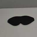 LitBear Sleep Mask for Side Sleeper Women Men, Eye Mask for Sleeping Light Blocking, 3D Contoured Cup Sleeping Mask, Soft Breathable Sleep Eye Mask with Adjustable Elastic Strap for Travel (1 Count (Pack of 1), Black)