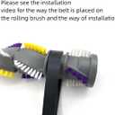 Vacuum Cleaner Brush Roll Belt for Bissell Cleanview Swivel Pet Parts 2252 2254 2486 2489 22543 24899 3195 3196 3197 3197A 3198 3198A 2253 1327 1333 Replace Part No. 1604545 1611230 1600159