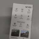 WyzeCam Cam v3 Security Camera for Pets, Indoor/Outdoor Home Security Camera with 1080p Color Night Vision Motion & Sound Detection, Compatible with Alexa & Google, White, 1-Pack