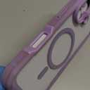 Diaclara Magnetic Designed for 17 Case Full Body Bumper,[Compatible with MagSafe] Military Drop Proof Cover with Built-in Touch Sensitive Anti-Scratch Screen Protector Purple