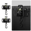 2PCS Rotating Retractable Ratchet Straps for 2016–2025 Toyota Tacoma & Tundra Accessories Auto-Retract Tie Down Straps with Swivel Ratchet, Heavy Duty Truck Bed Anchors (Tacoma&Tundra)