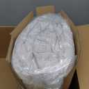 SLEEP ZONE Queen Comforter Set, Beige Diamond Jacquard Bedding Set 3 Pc