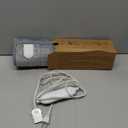 Heating Pad, Electric Heating Pad 24"X12" for Back Neck Shoulder Belly Heating Technology, Ultra-Soft Moist & Dry Therapy Heat Pad with 10 Temperature Settings 3 Timer, Automatic Switch-Off, Grey