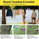 Travel Clothesline Camping Essentials, Cruise and Vacation Essentials for Outdoor Glamping, Cruise and RV Must Haves, 1 Count