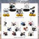 3 x Drum Party Decorations Drum Music Birthday Party Decor Supplies Includes Happy Banner Hanging Swirls Cute Drum Honeycomb Centerpiece