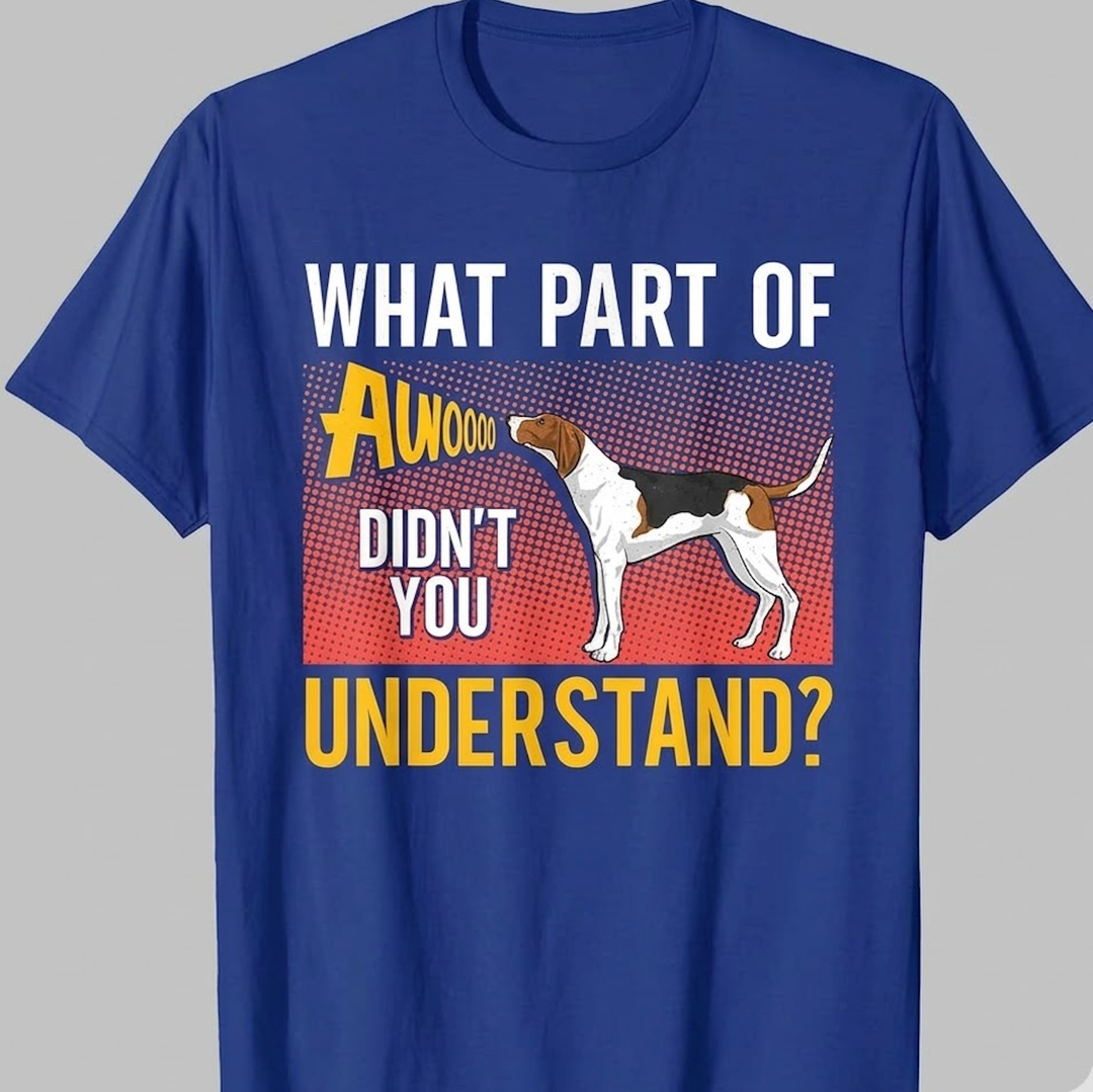 Treeing Walker Coonhound TShirt L