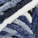 Yarn Blanket Extra Faded BLU