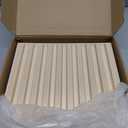 33 Pcs 3D PVC Slat Wall Panels 12X12in Fluted Textured Paneling Modern Decorative Tiles Cuttable Paintable DIY Wall Art for Interior Decor, Bedroom, Farmhouse, Ceiling, TV Background (Oak)