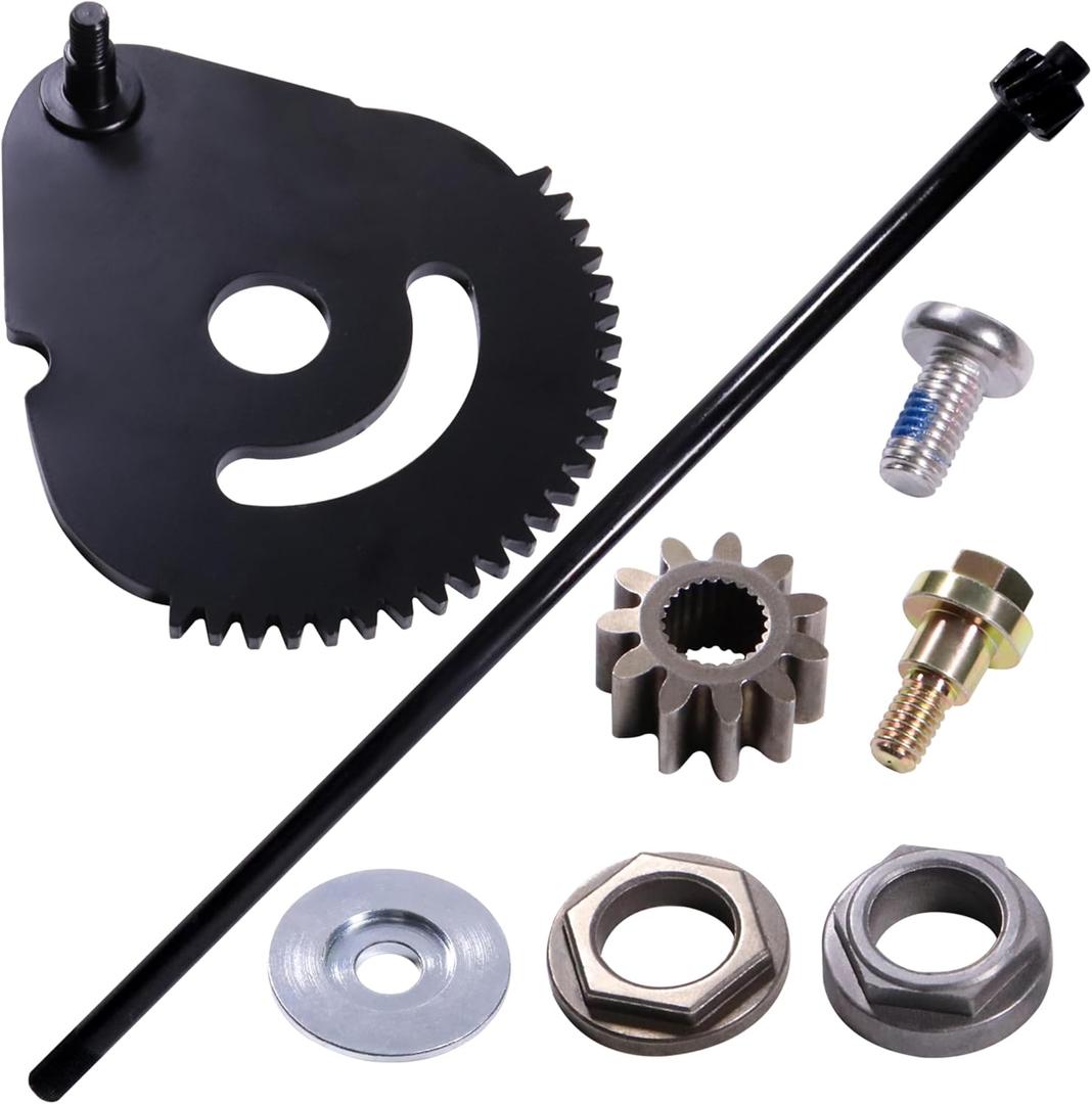 617-04094 Steering Rod Shaft Sector Gear Kit for MTD for Cub Cadet for Troy Bilt for Craftsman Mower Replace 948-0389 938-05078 738-05078 738P07154