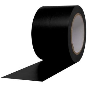 ProTapes Pro 50 Premium Vinyl Safety Marking and Dance Floor Splicing Tape, 6 mils Thick, 36 yds Length x 3" Width, Black (Pack of 1)