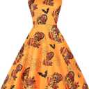 Kingfancy Summer Dresses for Women 2025 V-Neck Spaghetti Strap Sundresses Short Dress with Pockets (S)