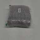 DII Chevron Throw Collection Handloomed Cotton, 50x60, Nautical Blue