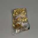 100 Pcs Gold Napkin Rings Bulk, Exquisite Round Napkin Ring Buckles, Suitable for Family Dinners, Weddings, Holiday Parties