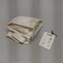 Bioweaves 100% Organic Cotton Body Pillow Case Cover with Zipper for Body Pillow | 300 Thread Count, Soft Sateen Weave, GOTS Certified | 21x54 Inches, Color: Natural