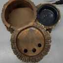 550ML Reptile Water Fountain with Food Dish  Terrarium Drinking Fountain for Bearded Dragon, Gecko, Chameleon, Lizard, Tree Frog & Turtle  Keeps Water Clear, Easy-to-Use Water Dispenser