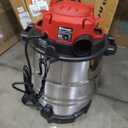 Vacmaster VOC812SF 1101 8-Gallon Premium Stainless Steel Wet/Dry Vacuum, Red Edition, 8 Gal