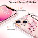bicol for iPhone 13 Case with Screen Protector,Enhanced Camera Protection,Clear TPU Cover with Trendy Designs for Girls Women,Slim Fit Protective Phone Case,God is Within Me