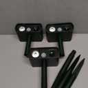 3 Pack Solar Animal Repellent Ultrasonic Outdoor Raccoon Squirrel Fortress Pro Cat Deterrent Deer Repellent with Motion Detection Strobe Light,Waterproof Repeller for Rabbit Dog Skunk for Yard