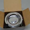 380ml Single-Serve Full Immersion Coffee Brewer, Thick Glass Brewing Cup with Reusable 600-Mesh Stainless Steel Filter, Portable Hot Brew Maker with Lid, Straw & Stirring Spoon(Amber)