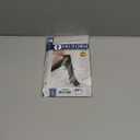 Truform Sheer Compression Stockings, 15-20 mmHg, Women's Knee High Length, Open Toe, 20 Denier, Black, Medium