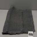 Waffle Bath Mat, Gray, 2FT 16IN